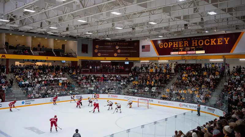 hockey players on the ice